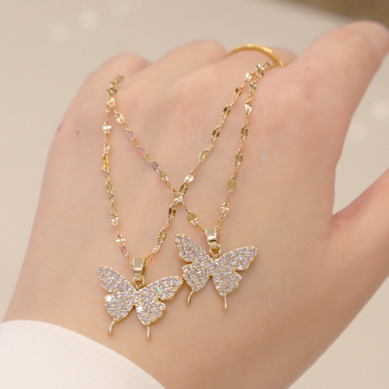 The Amélie Butterfly Necklace