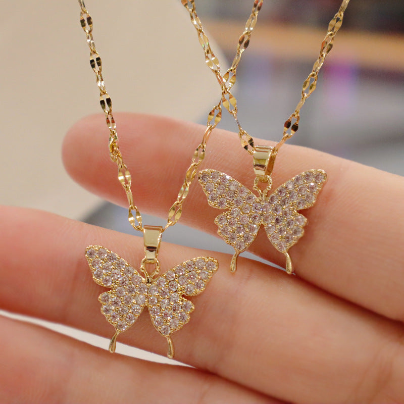 The Amélie Butterfly Necklace