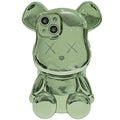 Lovely Big Bear Electroplating Phone Case for iPhone