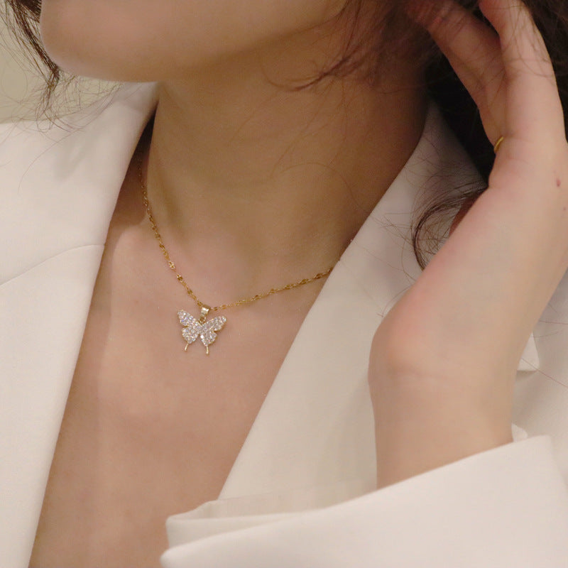 The Amélie Butterfly Necklace