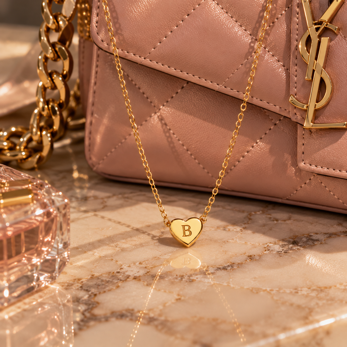 The Amara Initial Necklace