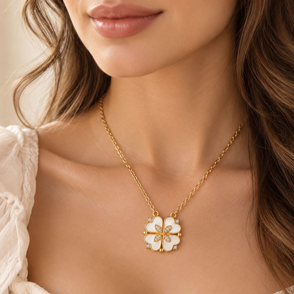 The Seraphina Clover Necklace