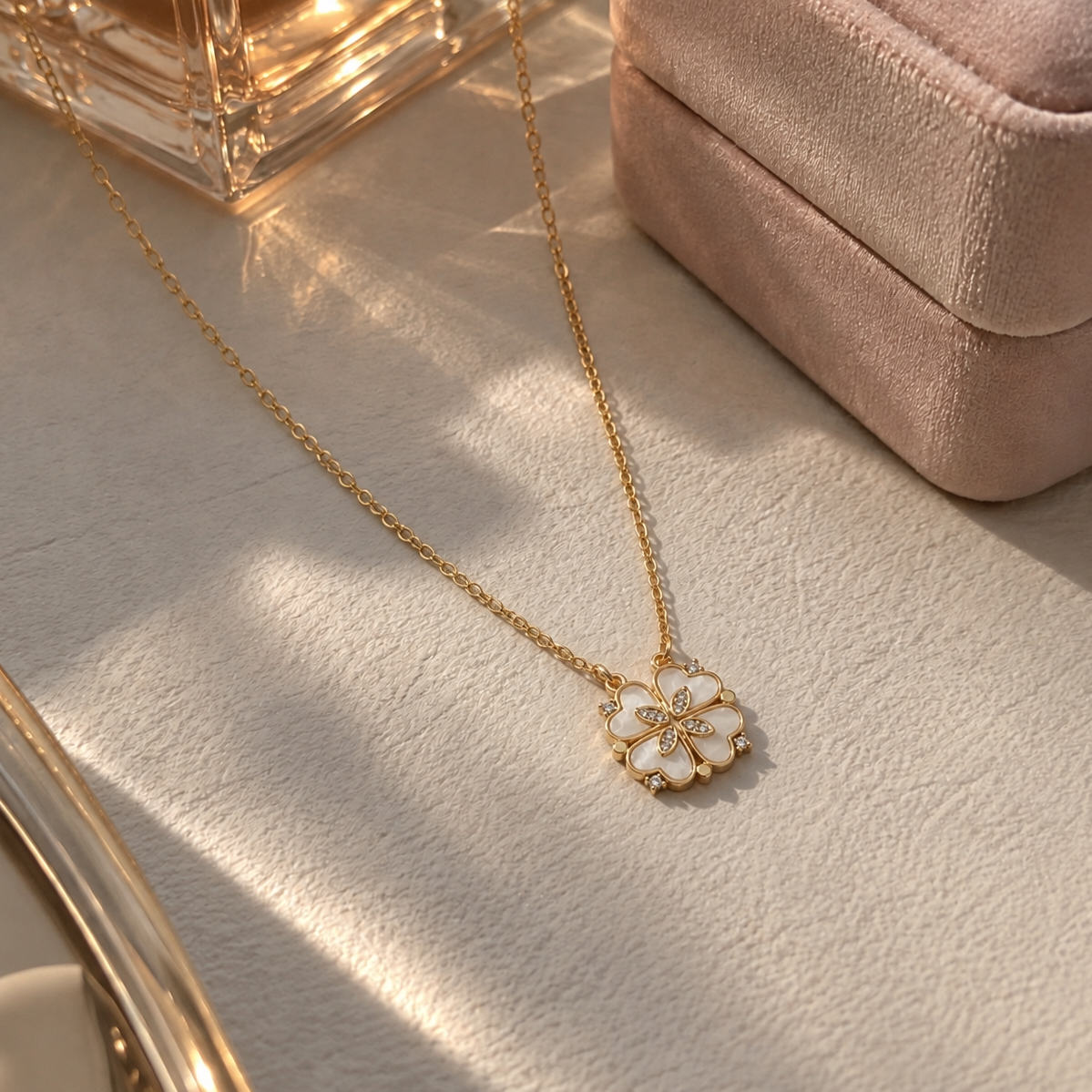 The Seraphina Clover Necklace