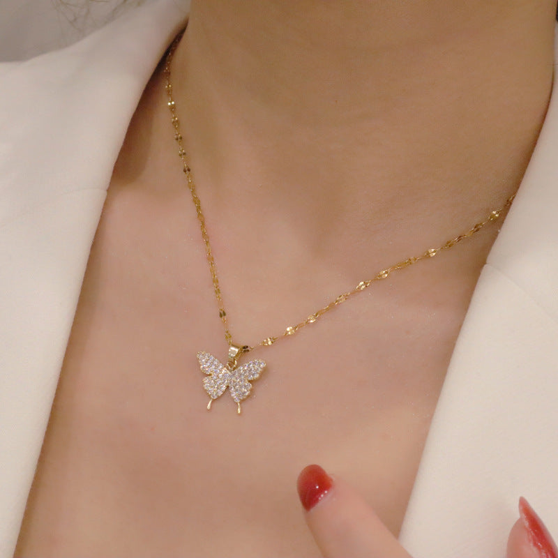 The Amélie Butterfly Necklace